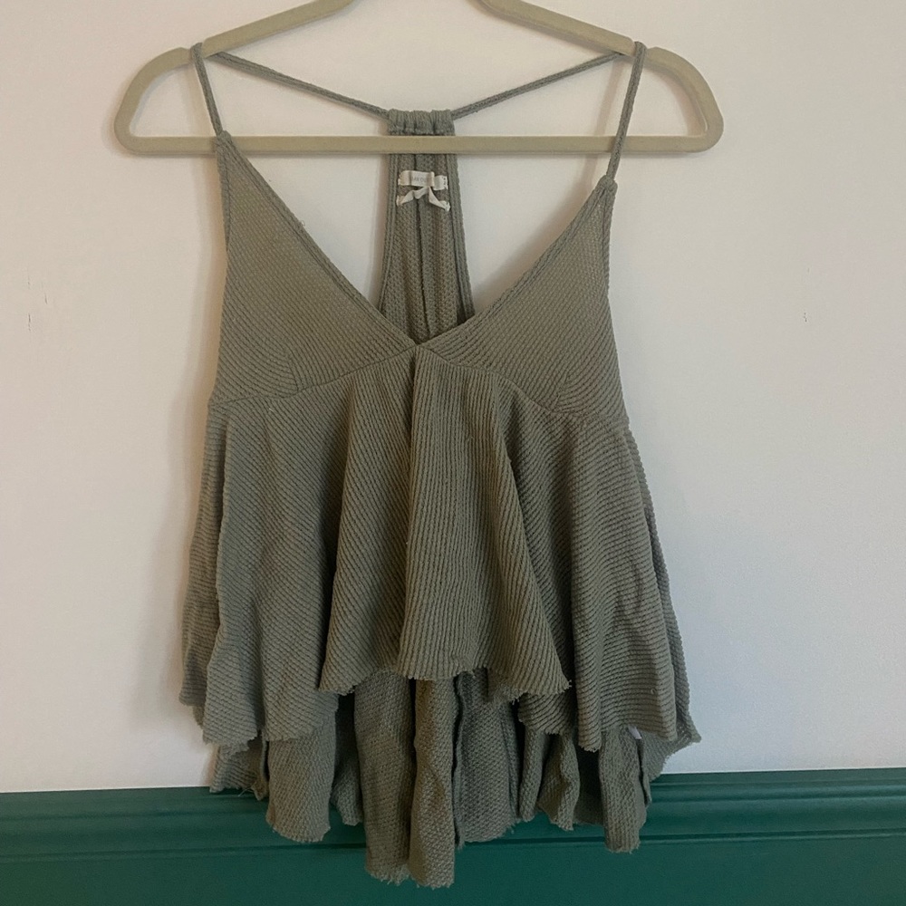 URBAN OUTFITTERS Green Tank Top